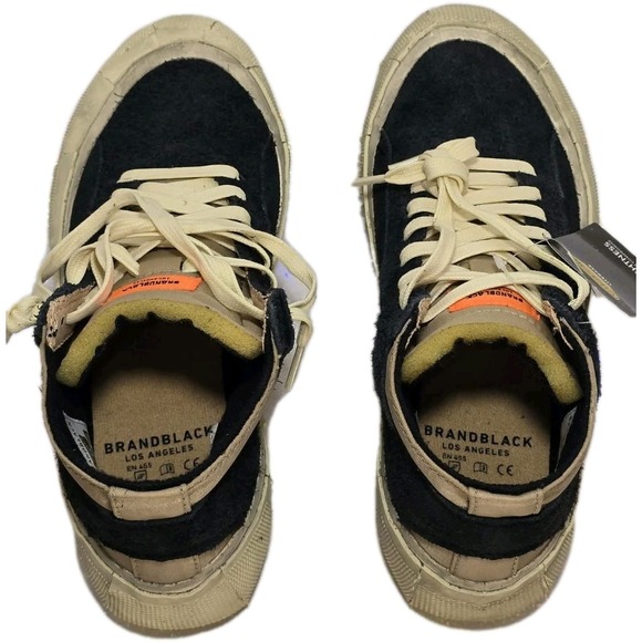 BRANDBLACK Capo Dirty High Top Sneakers Women 7.5 Streetwear NWT - Picture 5 of 7